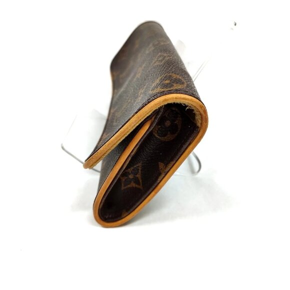 Louis Vuitton LV Shoulder Bag Pochette Twin PM Brown Monogram 490-022225 - Picture 4 of 16